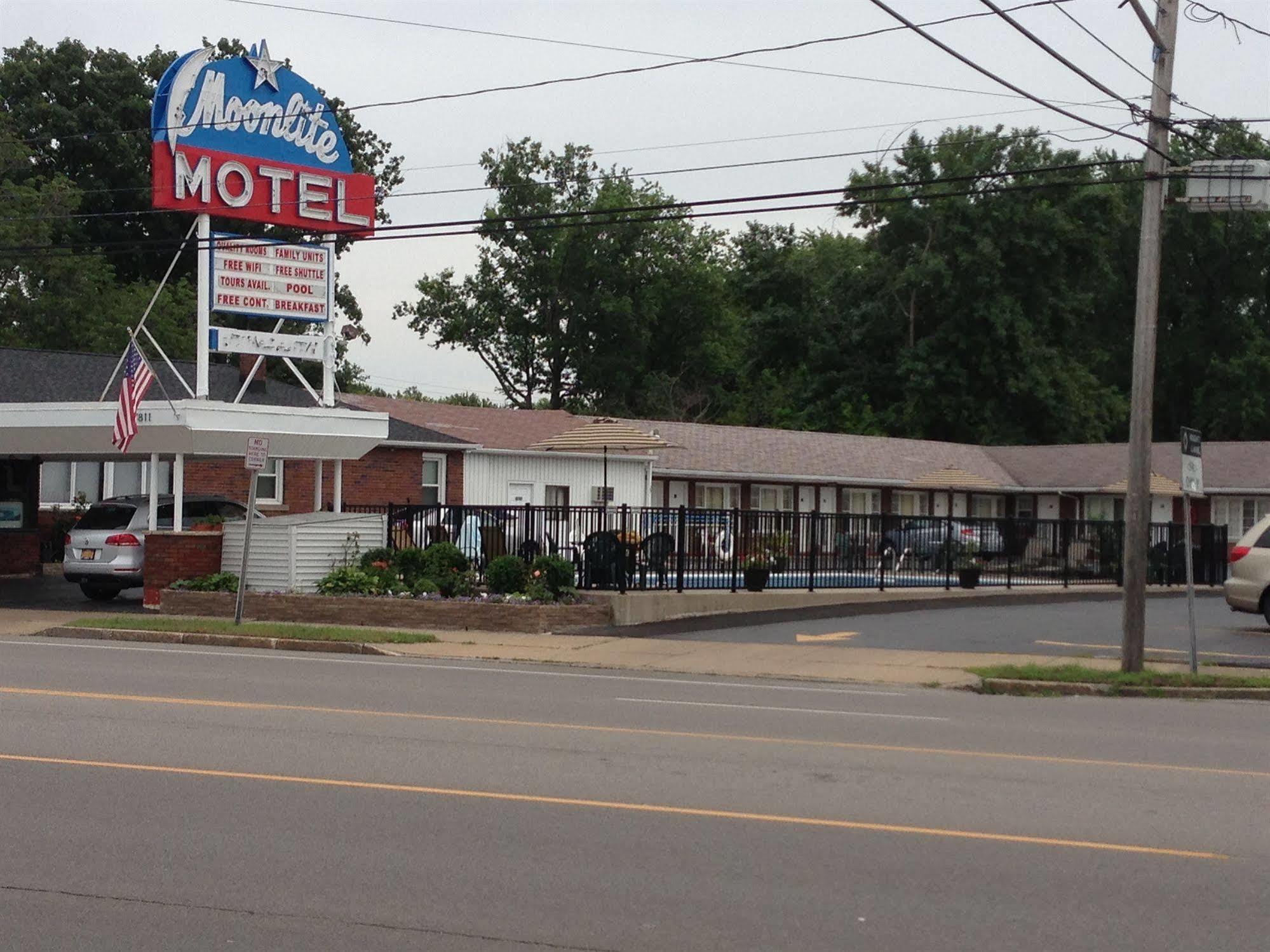 Moonlite Motel Niagarawatervallen Buitenkant foto